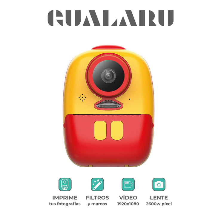 Gualu Cam Impresora para niños